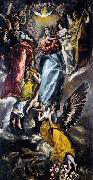El Greco The Virgin of the Immaculate Conception Sweden oil painting artist